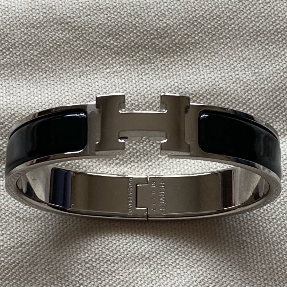 Hermès Clic H Bracelet - Nior - Size GM